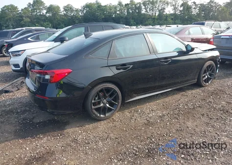 2022 Honda Civic Sport z USA, uszkodzony, nr VIN 2HGFE2F59NH577852